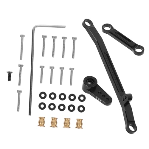 Abaodam - Abaodam Metall Lenkstange Für Rc-Autos Ersatz Lenkspurstange Zum Aufrüsten Teile Für Rc-Autos Lenkstange Zur Reparatur Von Rc-Autos Kompatibel Mit Axial
