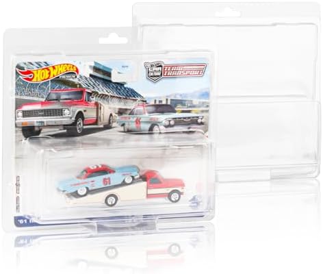 5 Pack Protector Cases Compatible with Hot Wheels Team Transport ...