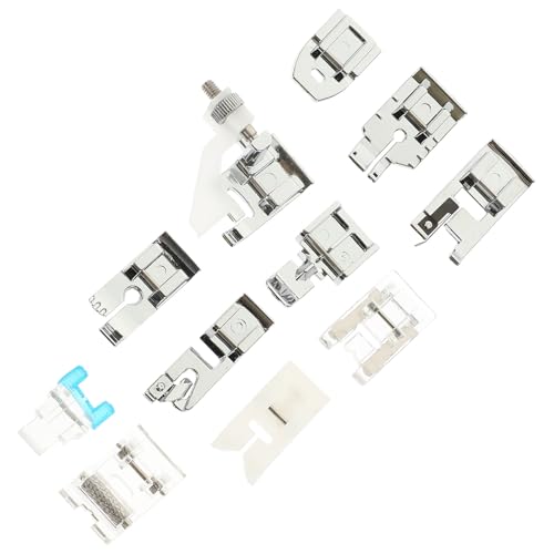 Set de 11 Piezas Pies Prensatelas para Máquina de Coser