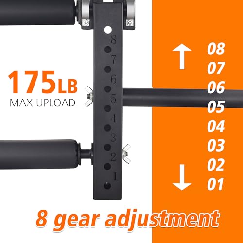 EVERYMATE Seated Leg Strength Extension Equipment and Curl Athletic Practice Machine,Adjustable Leg Fitness Equipment Attachment, Fitness Squat Rack Accessories( 1 inch Aperture Rack Hole) by EVERYMATE - Image 5