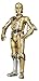 Bandai Hobby Star Wars Character Line 1/12C-3PO Star Wars Action Figure, White