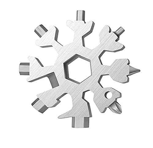 1 pcs 18 in 1 multi tool compact everyday carry tool for outdoor, travel, camping, repair, survival, utility gear with strong metal construction for multi purpose daily use