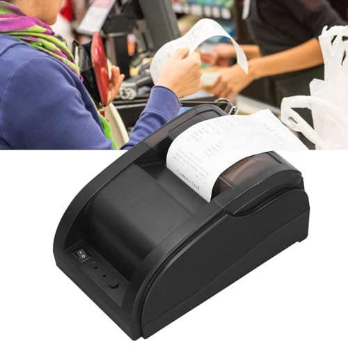 Produktbild von Yunir Bluetooth-Quittungsdrucker – 60–80 Mm/s, Automatischer Schneid, Für IOS, Android & Windows, Inkl. USB & LAN, Für Kasse & Büro