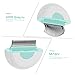 Totority Cat Hair Comb Shedding Brush with Comfortable Non Slip Handle Portable Lightweight Pet Grooming Tool for Cats Mint Green