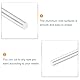 QUARKZMAN Aluminium Rundstab 12mm x 300mm Massiver Drehbank Rundstangen Aluminium Stäbe für DIY Handwerk Packung Gartendekoration RC Modell Industrie Maschinen 2 Stück
