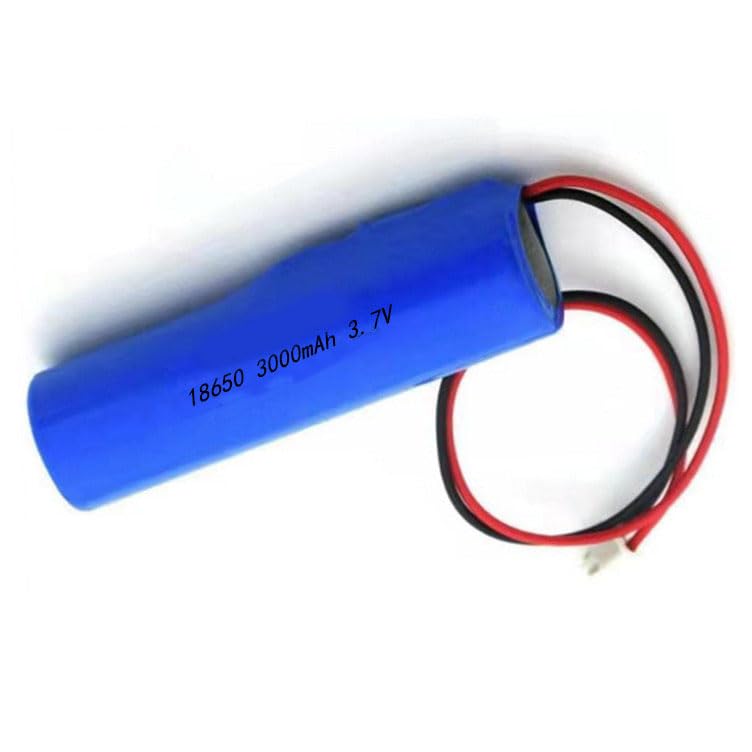 SZAJOR 3000mah, Batería Recargable de Iones de Litio 3,7 V 18650 con Cables PCB y Conector XH 2P 2,54