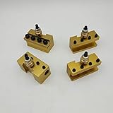 Système de magasin d'outils : l'ensemble se compose de plusieurs porte-outils de tour qui forment un magasin d'outils artificiel pour le remplacement répétable du porte-outil pendant l'utilisation.