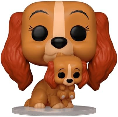 Boneco, Candide, Funko POP! Dama com Filhote, Disney, A Dama e o ...