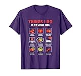 Things I Do In My Spare Time Tomatoes Gardening Plant Lover T-Shirt