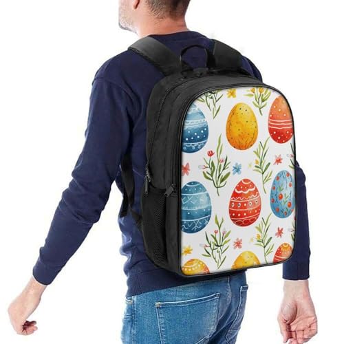 Mochila preescolar linda con estampados de Pascua infantiles 3D 5