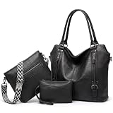 TANTOMI Purses for Women 3PCS, Large PU Lea… product image