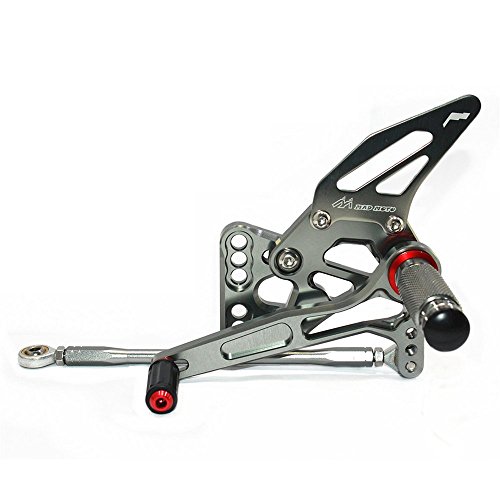 Rearsets Rear Sets Footpegs Cnc Adjustable Compatible With Gsxr1000 2005 2006 #TOP3