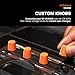 Roland CB-404 Carrying Case | Official Custom Carrying Case for SP-404MKII, SP-404A, SP-404SX & SP-404 Samplers | Orange Knobs for Customization | Light & Rugged | Detachable Shoulder Strap