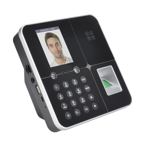 Horloge de pointage contre la fraude au temps de travail avec reconnaissance faciale biométrique
