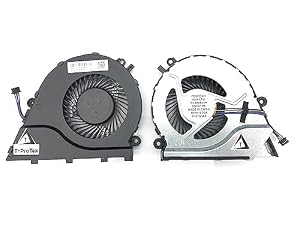 T-ProTek CPU Version Fan Lüfter Kühler Cooler kompatibel für HP Omen 17-an000 (Geforce GTX 1050)