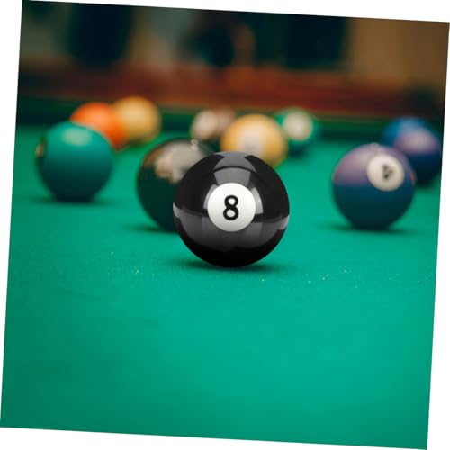 Résine de billard portable et bille noire Hemobllo haute résistance