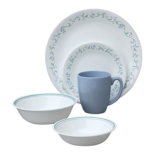 Corelle Livingware Country Cottage 30-Piece Dinnerware Set, Service for 6
