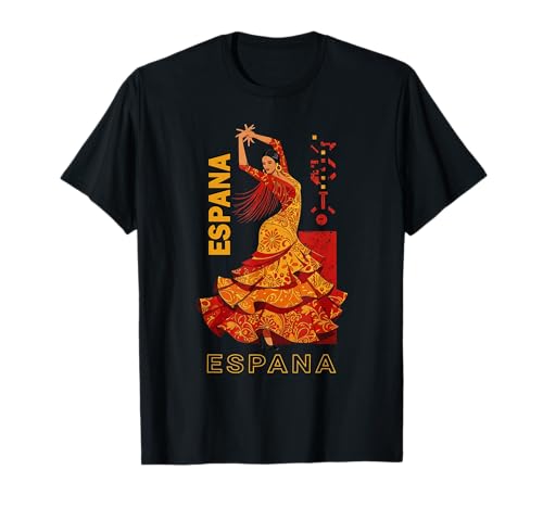 Flamenco dance of Spain Flamenco Dancer Art Men and Women T-Shirt