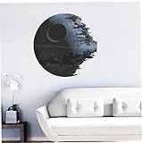 AMOYER Muerte De Star Wars Clásico Desprendible De La Pared De La Etiqueta Engomada del Arte Decoración De Habitaciones De Los Niños