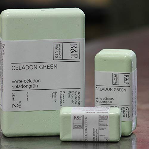 R&F Encaustic Paint, 40Ml, Celadon Green #TOP2