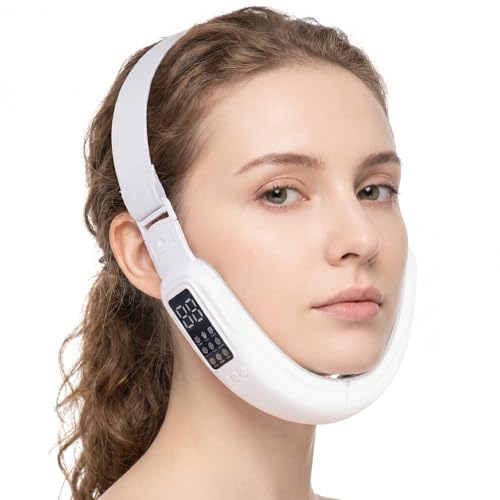 Lunarella Electric Double Chin Device and V-Face Sculpting Machine with 8 Modes and 15 Adjustable...