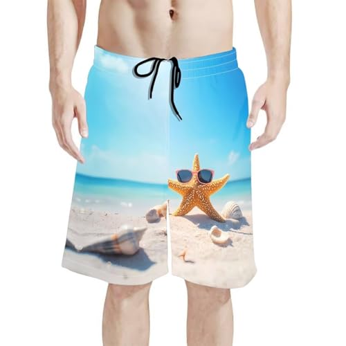 Men's Golf Woven Shorts with Elastic Waistband Summer Casual Pants for Outdoor Lounge Sports Basketball