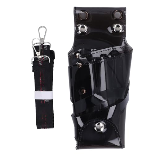 Bolsa de cabeleireiro elegante de grande capacidade, bolsa de tesoura, comporta todas as ferramentas