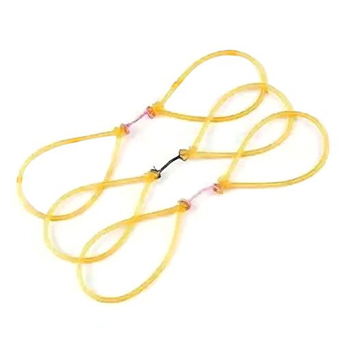 TOPRADE Elastic Rubber Bands Tube for Hunting Slingshot Bowfishing Fishing Sling Shot 3 Pieces (String Type)