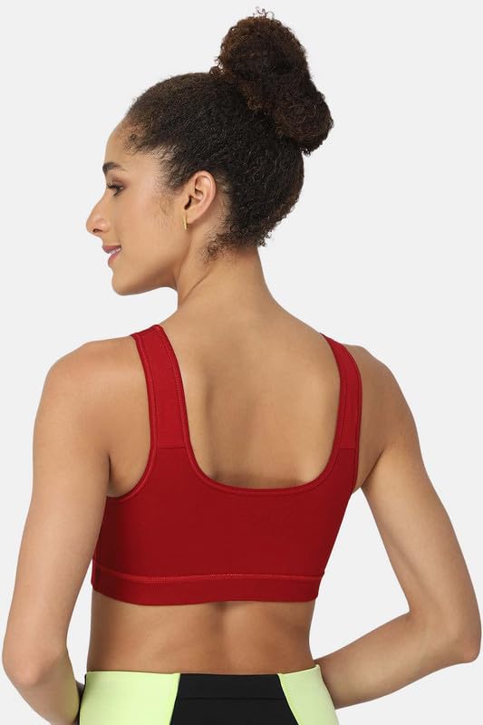 Image of Intimacy Active Sports Bra for Women Medium Coverage, Non-Wired, Non-Padded, Seamless, Stretchable Comfortable Support Activewear for Women