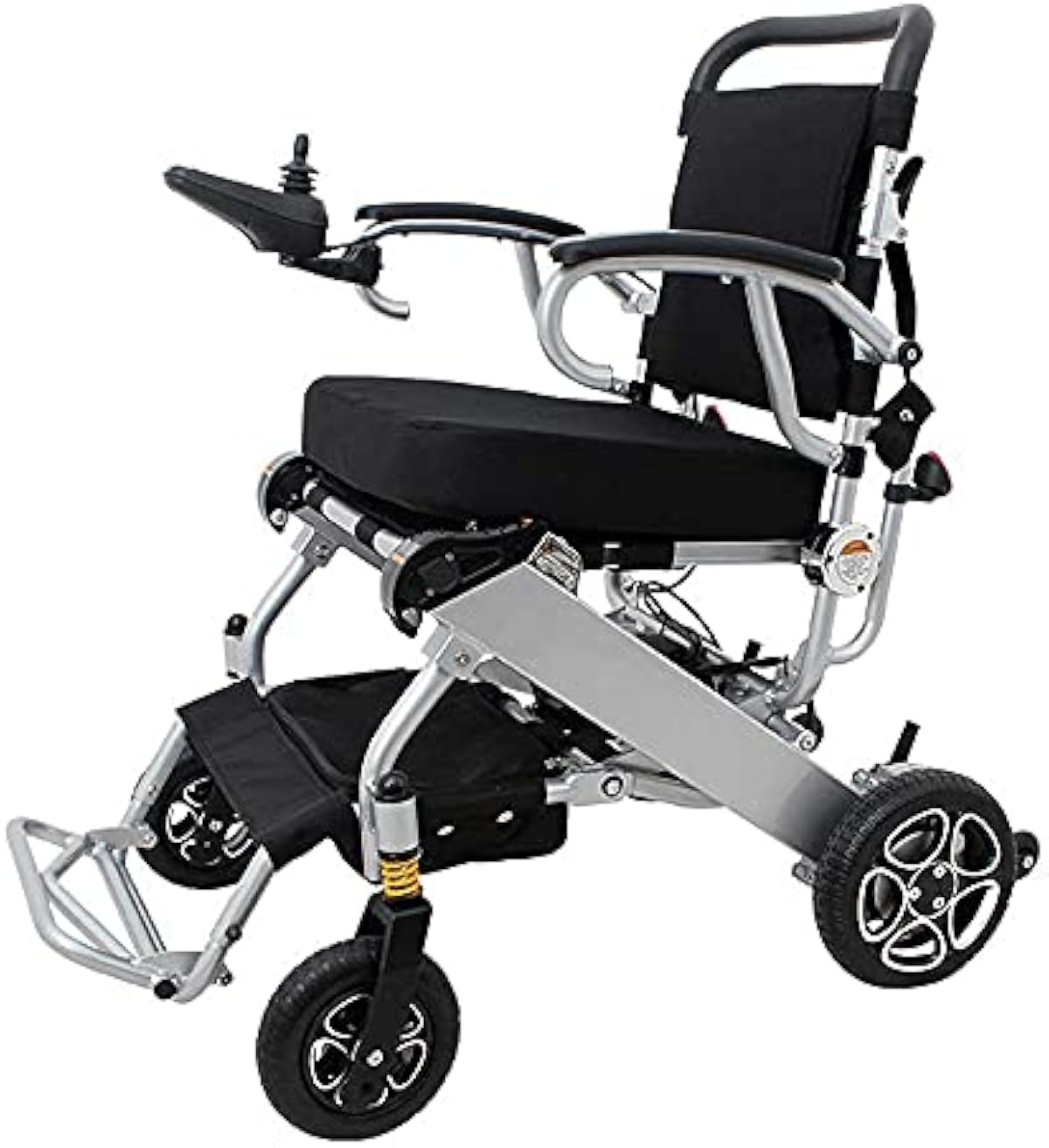 格安購入 折りたたみ式ポータブル電動車椅子 軽量電動車椅子 旅行高齢者用折りたたみ式車椅子 調節可能な病院用アクティブ折りたたみ式車椅子 ドラッグストア 購入 安い Www Littleshopp Com