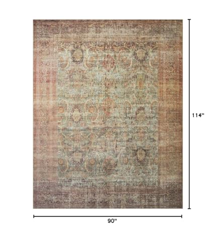 Image of Loloi Amber Lewis Georgie Jade /Sunset 7'-6 inch x 9'-6 inch Area Rug