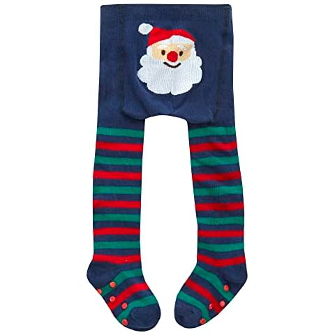 Metzuyan Baby Girls Christmas Cotton Tights Cover