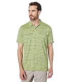 Oakley Men's Gravity Pro Polo, Sunny Lime Heather, Medium