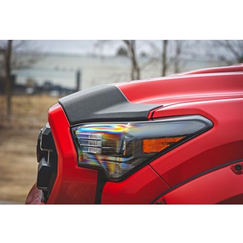 Rough Country Hood Protector for Toyota Tacoma (2024-2026) – High-Density Thermoplastic, No-Drill 3M Install, Flat Black - image 9