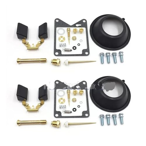 Kit réparation carburateur XV750 Virago membrane joint pour moto Yamaha 1981-1983