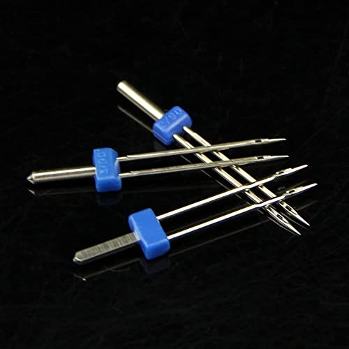 Generic 3X Double Twin Needles Pins Sewing Machine Size 2.0/90.3.0/90.4.0/90 Set BlueSimple and Sophisticated Design