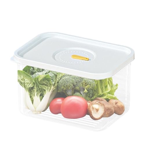 de almacenamiento de carne | Contenedores de almacenamiento para congelador, contenedor hermético para carne de tocino, recipientes transparentes para almacenamiento de frutas, verduras, carne