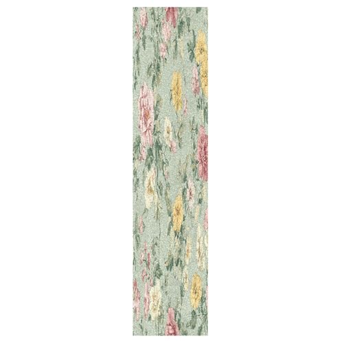 BOESI Graffiti Vintage Colorful Flower Skateboard Anti-Skid Tape Paper, No Bubble Anti-Skid 33.1 