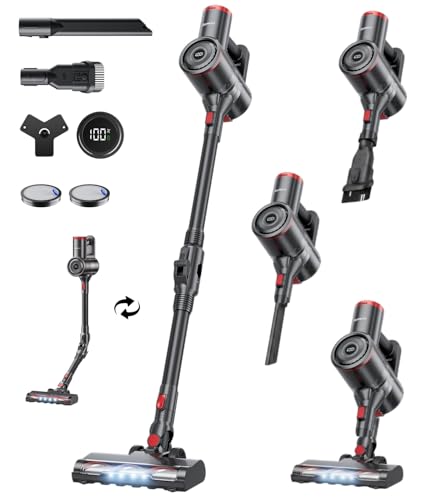 Image of RONEAIR Cordless Vacuum Cleaner 40Kpa 45Min 6-in-1 Self-Standing
