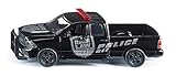 reifenklasse c1 Dodge RAM 1500 SIKU 2309, Dodge Ram 1500 Polizeiauto, 1:50, Metall/Kunststoff, Abnehmbare Reifen, Bewegliche Teile, Schwarz