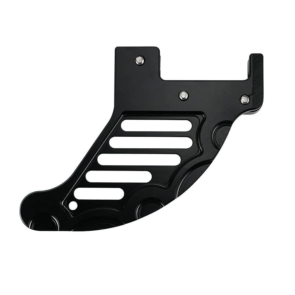 NICECNC Protection de disque de frein arrière noir | Compatible avec Husqvarna 125-501 TC/FC/TE/FE modèles 2014-2017 FC250/350/450 2019-2021. Voir compatibilité