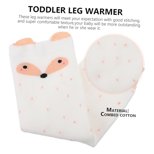 Cartoon Fox Knee Pads Thick Non Slip Crawling Protector Soft Skin Friendly Leg Warmers Winter Warmer Comfortable Elastic Knee Protectors4