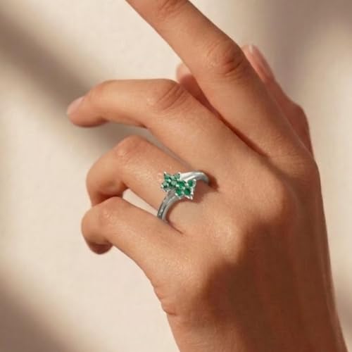 Image of Parasmoni Double Flower Sparkle Ring