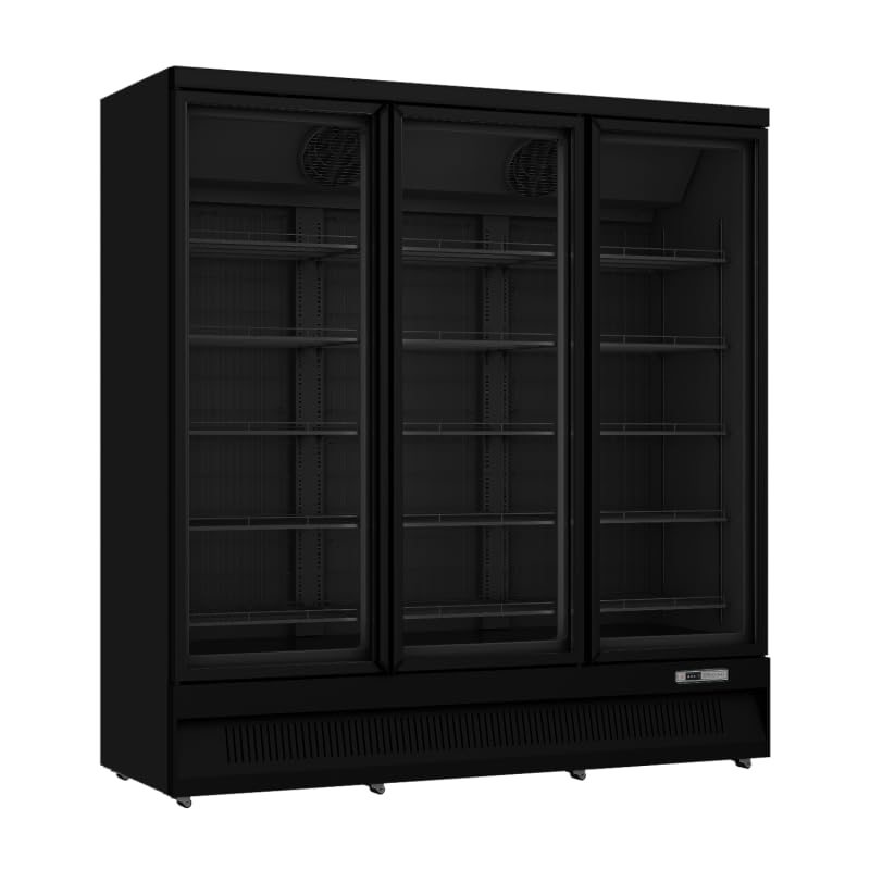 Générique Vetrina refrigerata negativa Libre-Service 1450L – 3 porte a battente – Congelatore