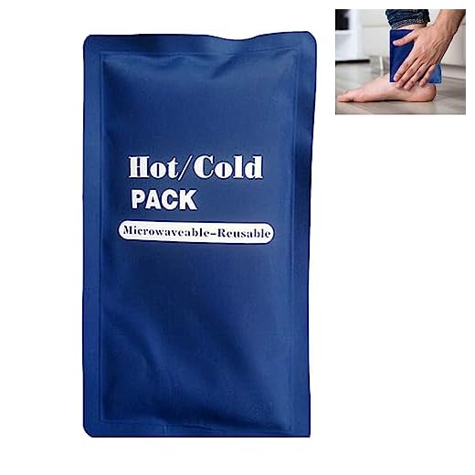 KOAHDE Bolsa de Gel para Frío y Calor Compresión,Almohadillas de Refrigeración Gel,Bolsa de Gel Reutilizable Frío y Calor,Bolsa de Gel para Enfriar,Paquete de Hielo Lesiones Deportivas,1PC