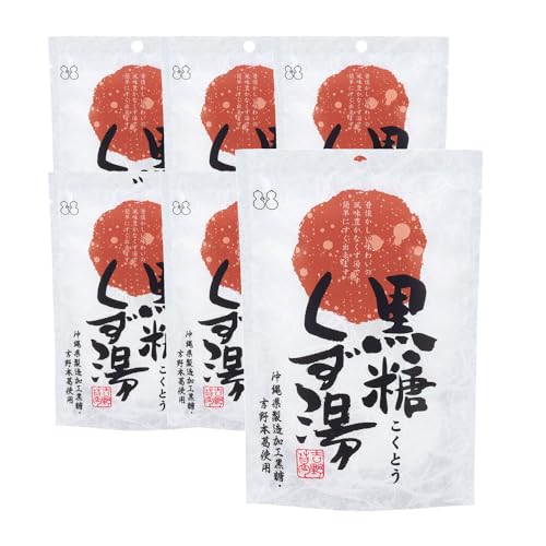 不二食品 黒糖くず湯 69g(23g×3包)×6袋