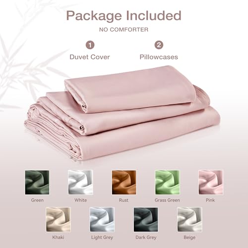 Jellymoni Duvet Cover King Size, Cooling Duvet Cover 100% Viscose Derived From Bamboo, Breathable - Organic Bedding Set For Hot Sleeper thumb #6
