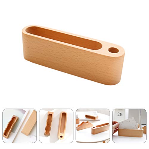 Suporte de mesa de negócios Cabilock de madeira com nome e suporte para mesa de negócios, suporte pa