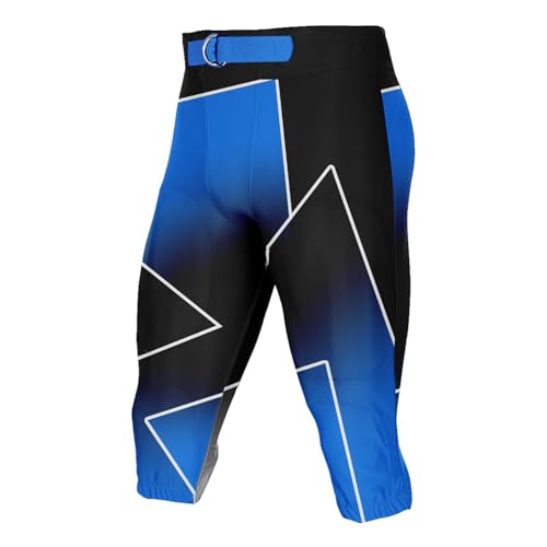 Custom Adult Youth Gradient Graffiti Football Pants Elastic Waistband,Add Your Logo