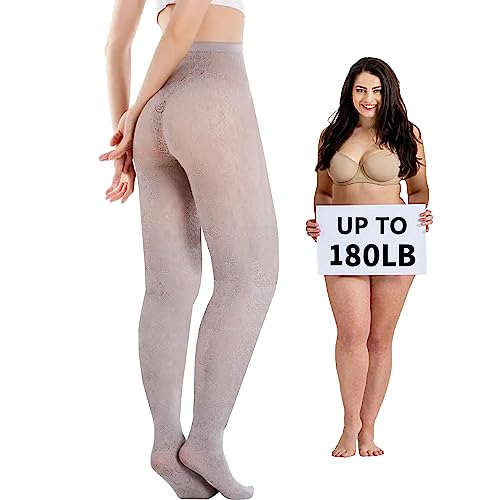 Image of Fishnet Stockings Lace Patterned Tights High Waist Pantyhose Fishnets for Women